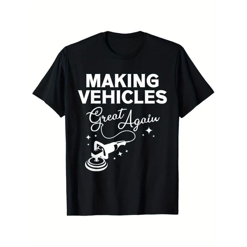 [Cross-border EU Size] Car Detailing Auto Detailer Dad Making Vehicles