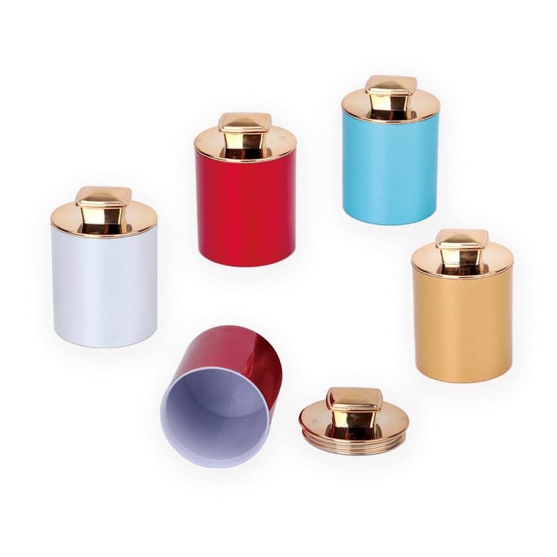 Small Mini Portable Sealed Tea Canister, 10g Personal Carry-on Small Tea Container Mini Tea Tin