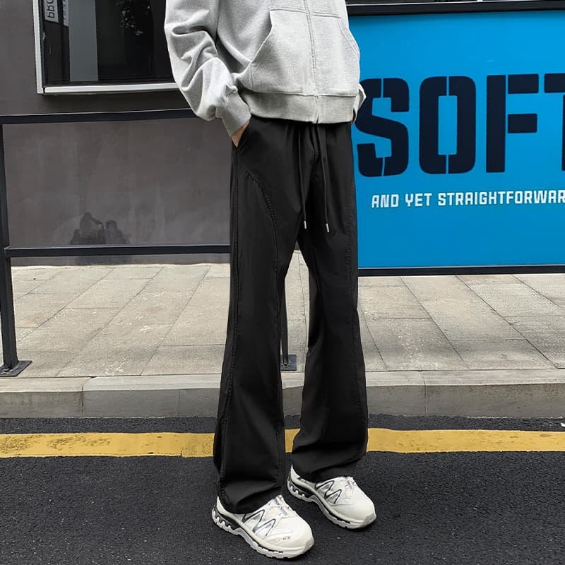 Men's American-style diagonal cut quick-dry casual pants, outdoor three-proof soft shell tactical pants, cleanfit slim sport trousers