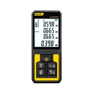 deli DL903050 Laser Distance Meter 50m (Yellow) (Unit)