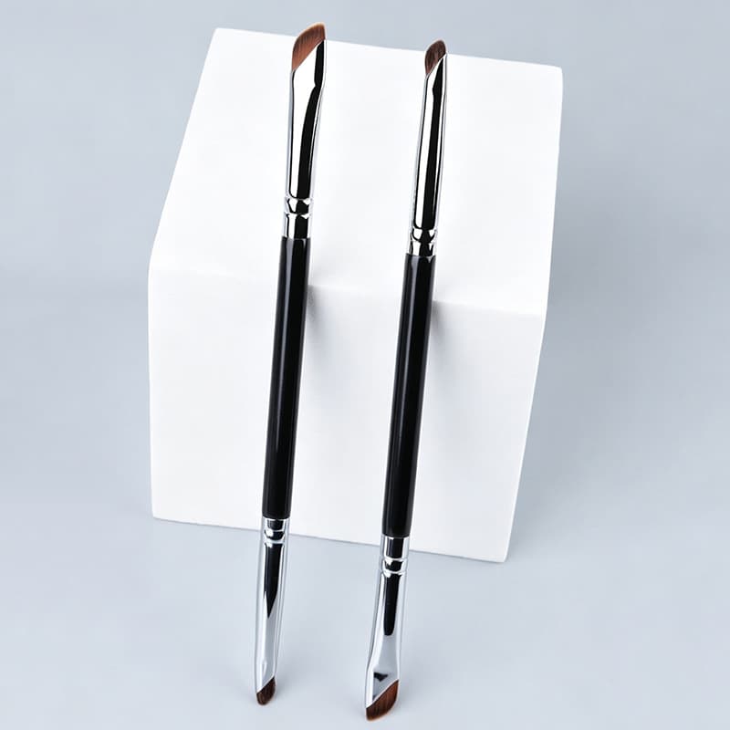 Horsehair Sickle Eyeliner Brush, Eyeshadow Blade Brush, Detail Brush, Angled Brow Brush, Concealer Brush, Under-Eye Shadow Brush, Aegyo Sal Makeup Brush