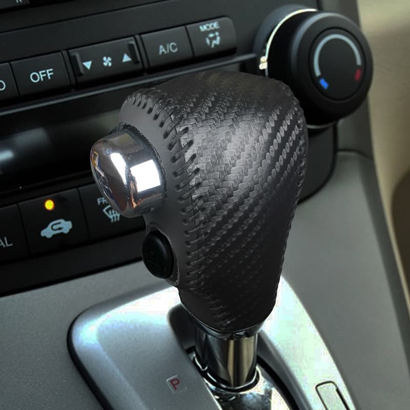 Genuine Leather Shift Boot Cover for 2007-2011 Honda CR-V Automatic Transmission