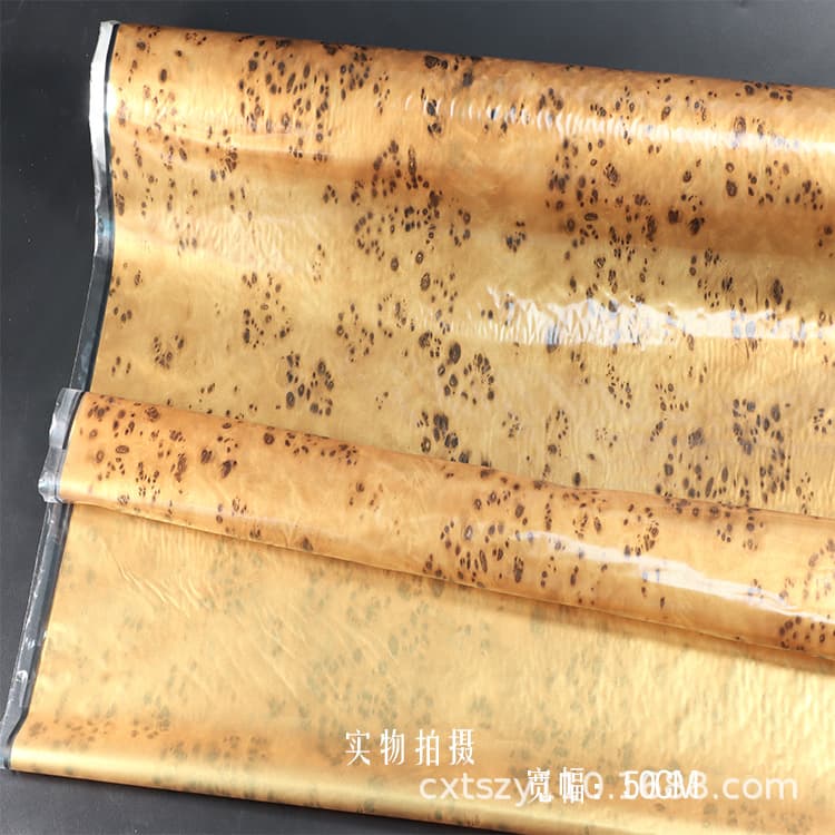 Water Transfer Printing Film Paper Peach Wood Grain Pattern Material PA Film Strong Tensile Property Excellent Breathability