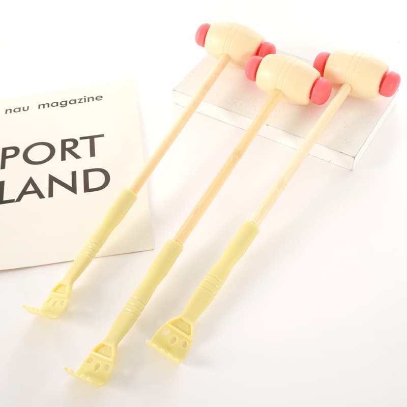 Factory Source Plastic Hand Buddha Hammer Self-Sufficient Tapping Massager Back Scratcher Hand Active Hammer Meridian Tapping Massage Hammer