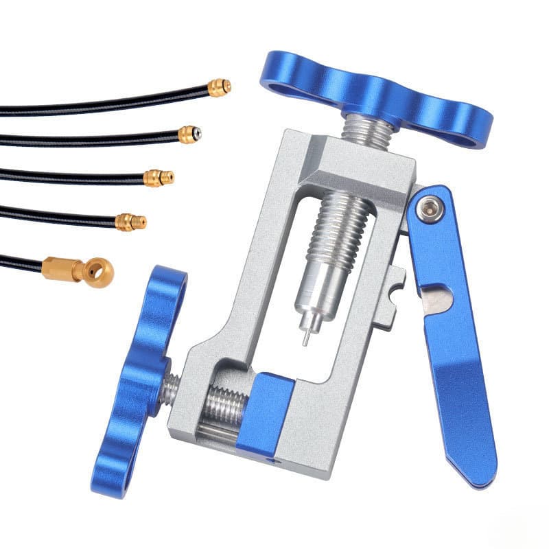 Universal Brake Hose Insertion Tool for Hydraulic Disc Brakes - 5-Line Needle Insertion Tool for Oil Tube Installation