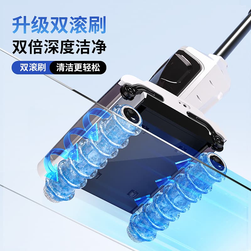 Floor Washer Vacuum Mop Combo, Automatic Smart Cordless Handheld Self-Cleaning Sweeper and Mop Vacuum Cleaner