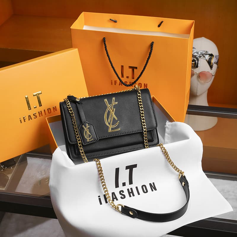 Bags for women genuine leather 2025 new high-end women's bags light luxury chain shoulder crossbody bag