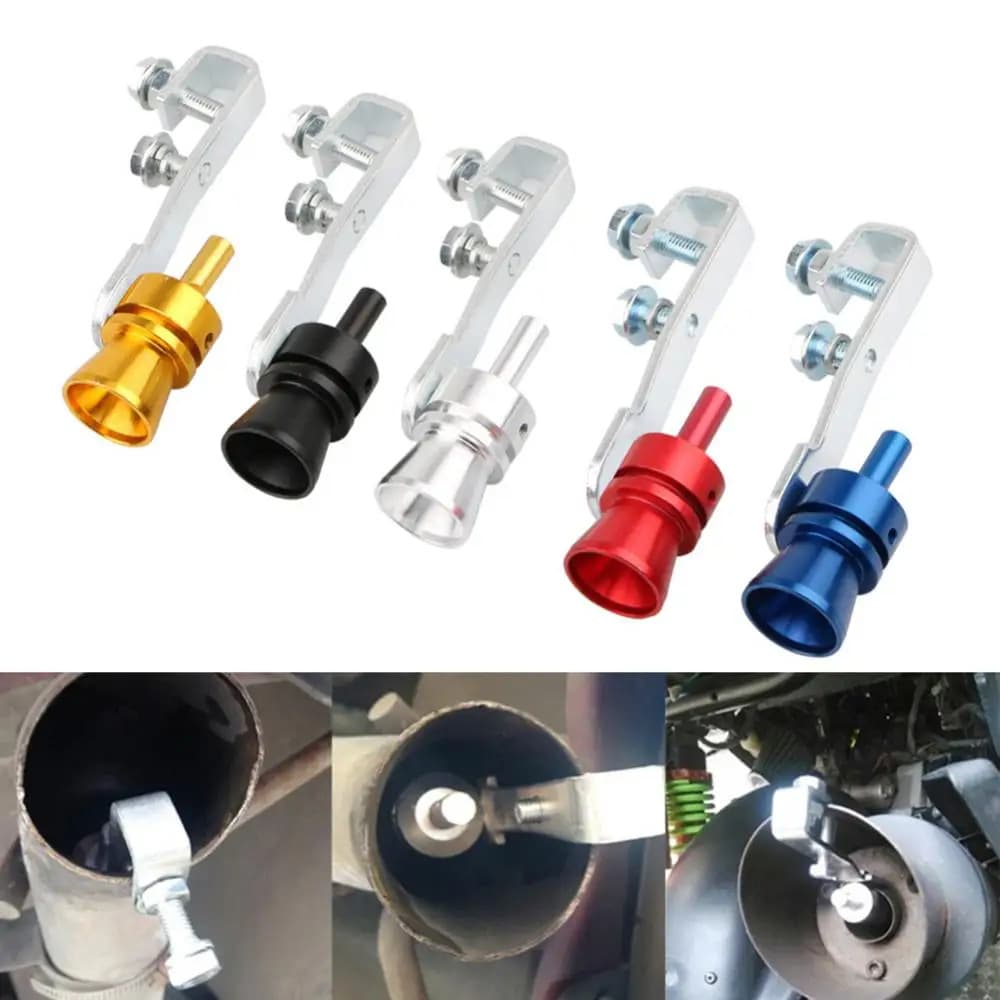 Car turbine whistle modified exhaust pipe sounder imitation car whistle motorcycle accessories tail throat whistle