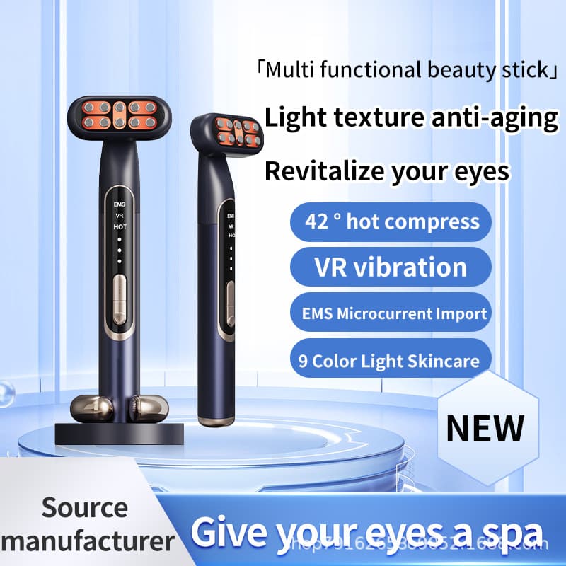 Cross-border Eye Beauty Device, Electric Fairy Wand Eye Care Instrument, Import Device, Firms and Reduces Dark Circles, Diminishes Eye Wrinkles