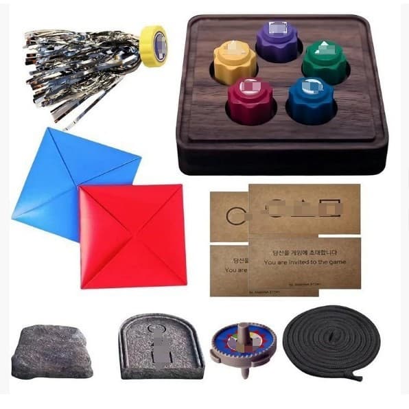 Cross-border New Product Korean Folk Game Set 3D Printed Toy Figurine