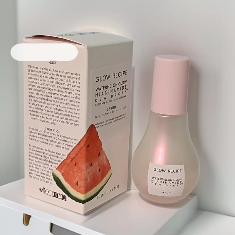 Cross-border hot product Glow Recip Watermelon Watermelon Niacinamide Brightening Essence 40ml before makeup
