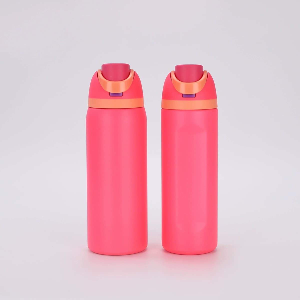 Hot-selling 304 Stainless Steel Vacuum Insulated Cup, High-End Dual-Drink Fruit Cup, Portable Outdoor Sports Water Bottle with Handle