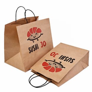 Custom Paper Bags Custom Paper Bags Cheap Biodegradable Small Tea Bag Brown Kraft Paper Box Packaging Printing