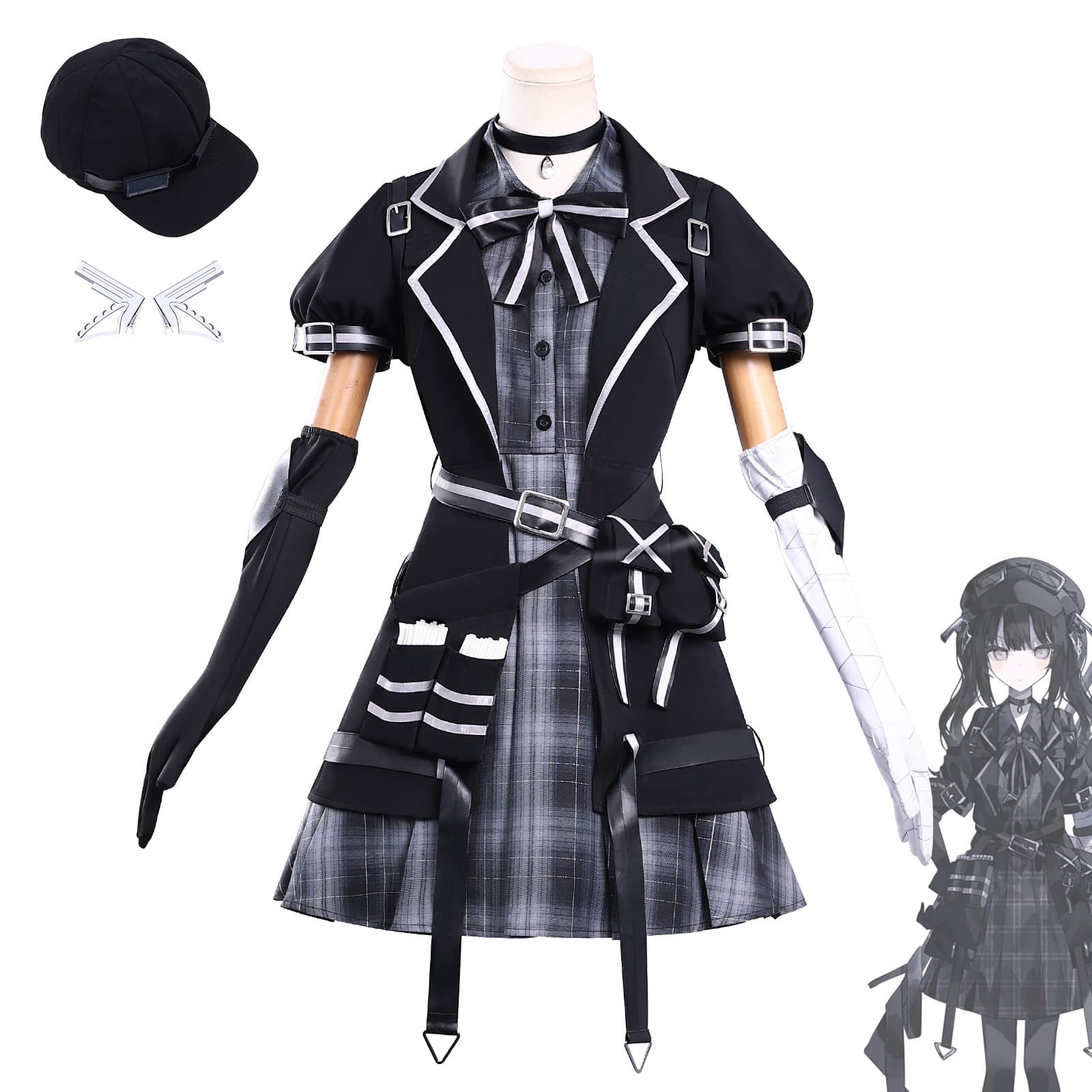 Cross-border Magical Girl's Magic Trial cos costume Kurobe Nanoyaka cosplay two-dimensional anime costume