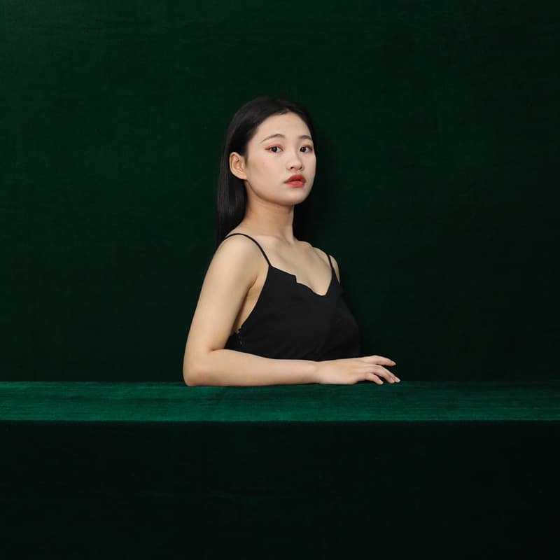 Dark Green Velvet Fabric Photography Background, Chinese Wedding Portrait Backdrop, Christmas Photography Background, Customizable and Spliceable
