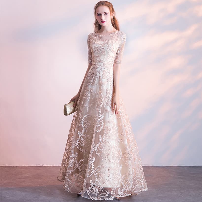 2026 New Fashion Elegant Long Bridesmaid Dress for Banquet, Slimming and Sophisticated