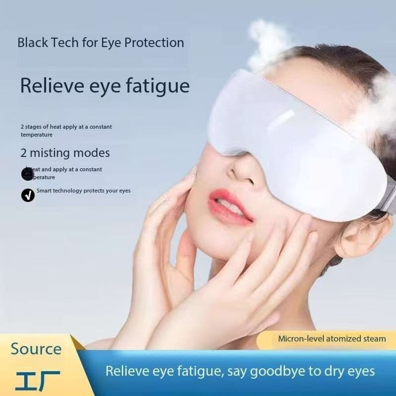 Cross-border private model eye protection device steam atomizing hot and cold compress to moisturize eyes and relieve eye fatigue electric spray eye protection device artifact