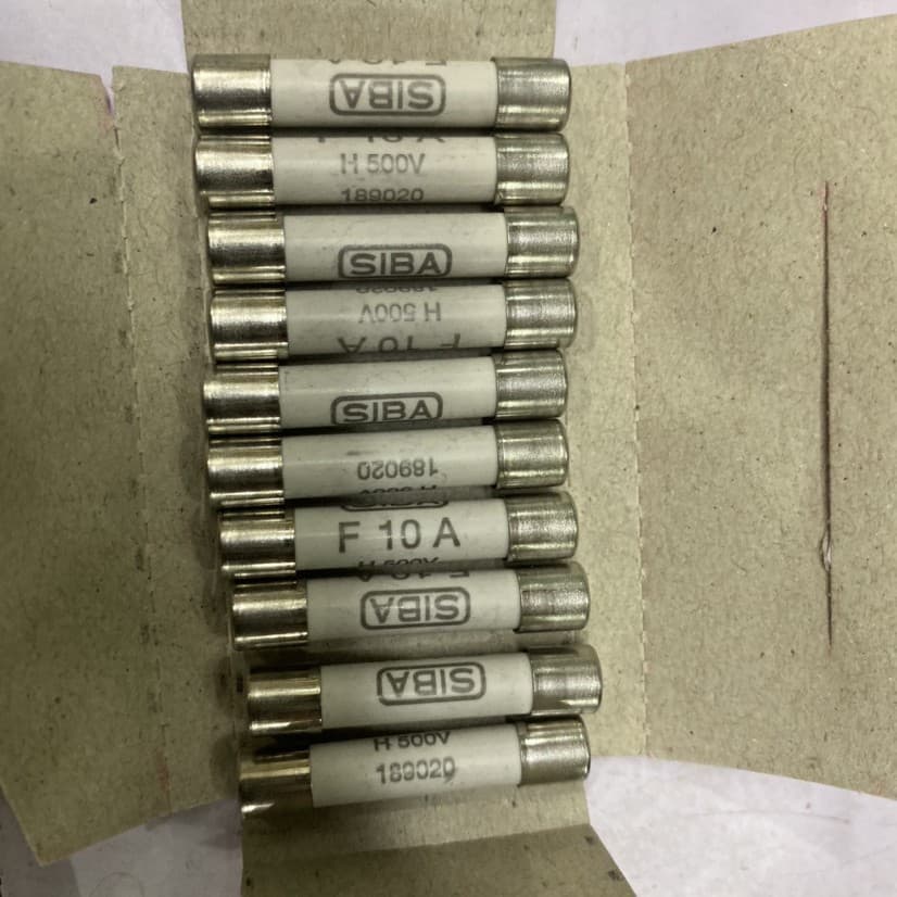 German SIBA 6x32mm ELU Fast-Blow Ceramic Fuse 0.63A/1A/2A/4A/6.3A/10A/20A