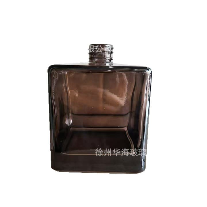 500ml Large Capacity Glass Aromatherapy Bottle, Reed Diffuser with Dried Flowers, Large Scent Diffuser Bottle, DIY Empty Glass Bottle