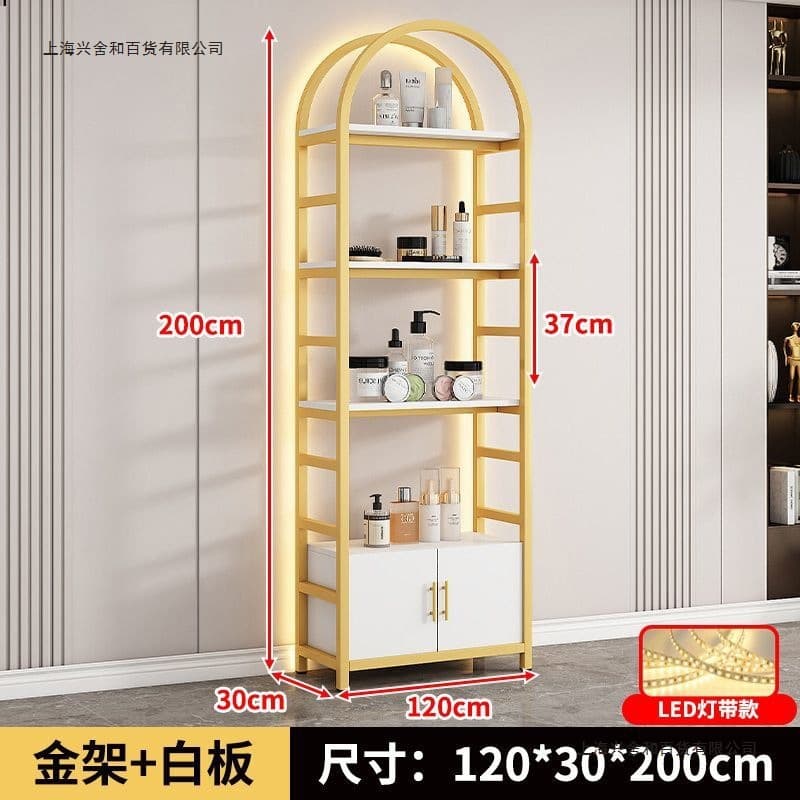Light luxury display rack, manicure display cabinet, product shelf, jewelry storage rack, nail polish cabinet, commercial display cabinet