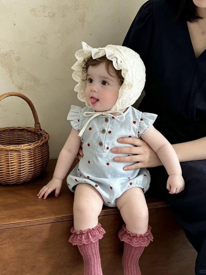 Korean style baby clothes for summer, super fairy and versatile for infants and young children, floral plaid sleeveless sleeveless baby jumpsuit for summer