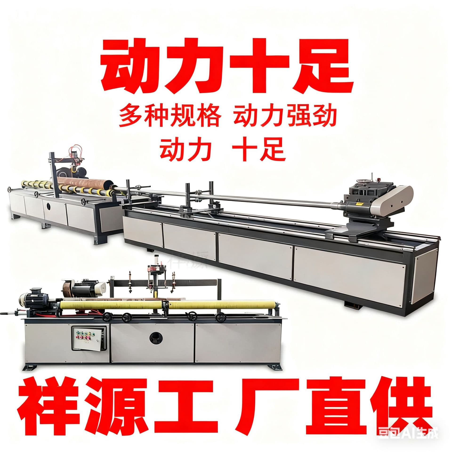 Fully Automatic Polishing Machine for Stainless Steel, Aluminum, and Copper Tubes - Internal and External Rust Removal and Wire Drawing