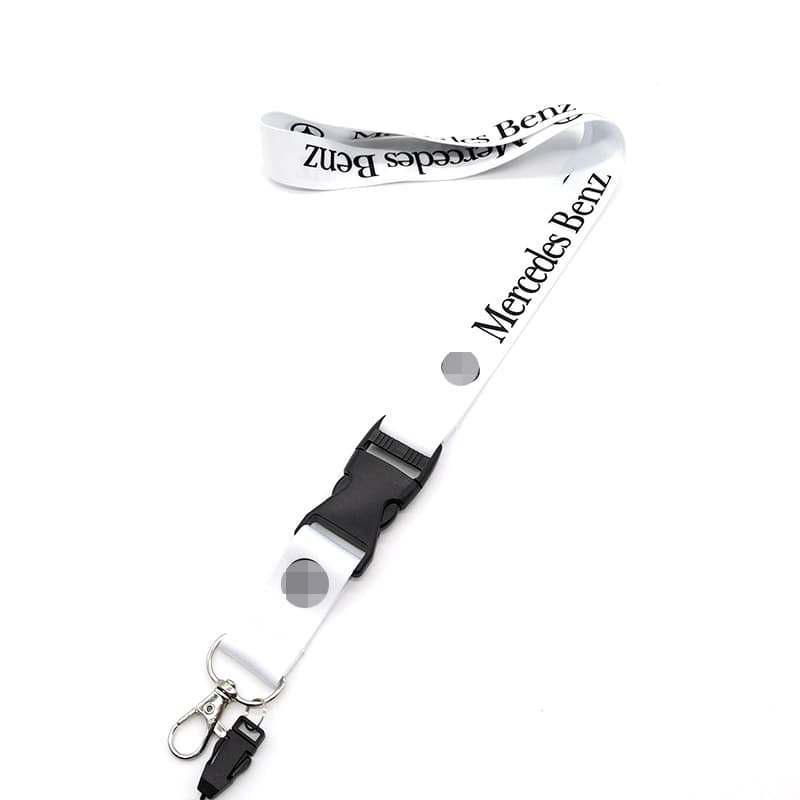 Car logo badge clip lanyard, neck strap for ID card, key, phone, work badge pendant, in stock