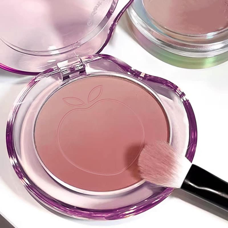kekemood Bubble Gradient Blush, Ebony Rose, Natural Matte Pearl Shine, Spring/Summer No-Makeup Makeup Powder