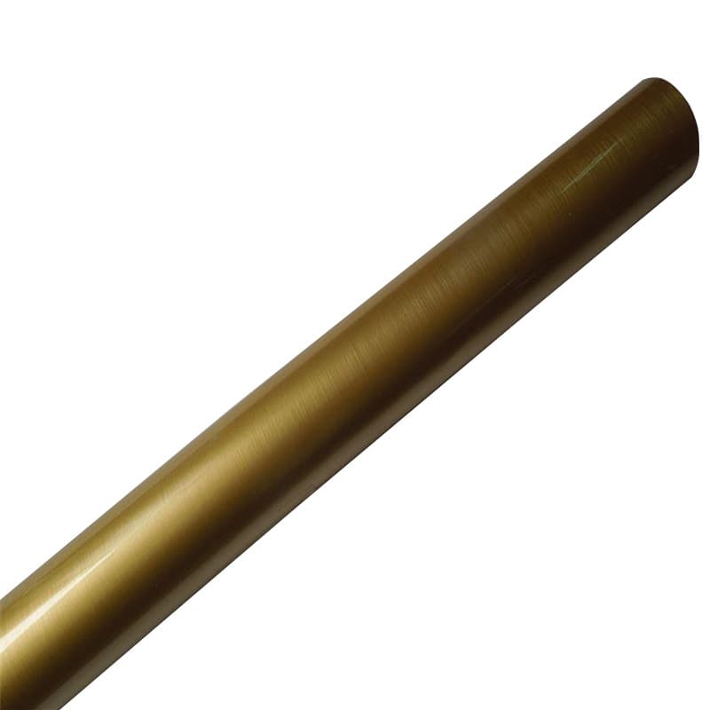Guangdong Dongying Manufacturer Brushed Hot Stamping Foil Good Tensile Strength Metal Brushed PET Metallized Aluminum Hot Stamping Material