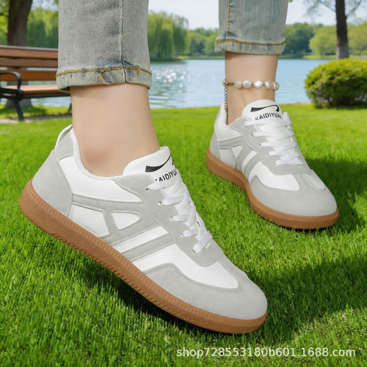 Women's Casual Sneakers Sport Shoes Large Size Soft Sole German Training Shoes