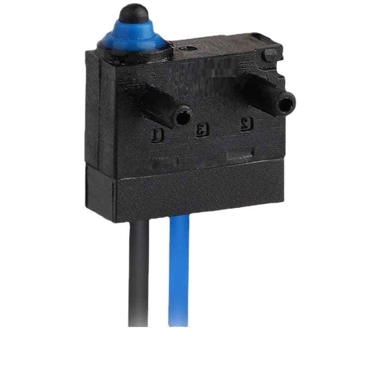 Factory wholesale car door control micro switch mini waterproof micro switch with wire mini limit switch