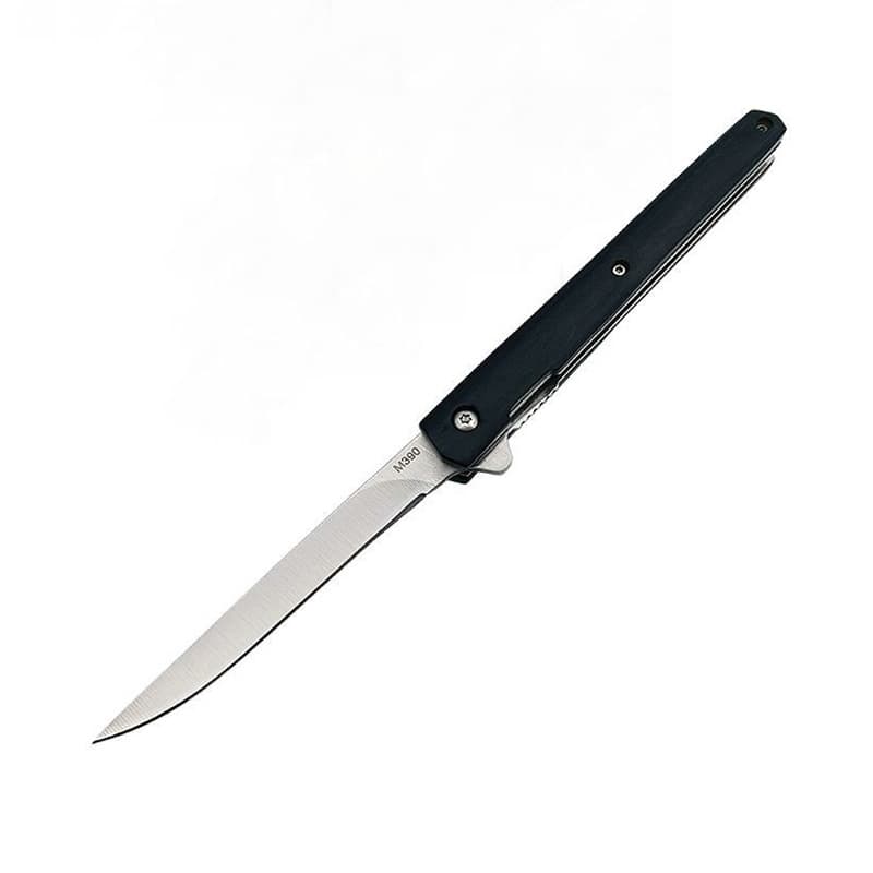 Factory High Hardness Stainless Steel Folding Knife Portable Mini Pocket Wood Handle Outdoor Knife Sharp Fruit Knife