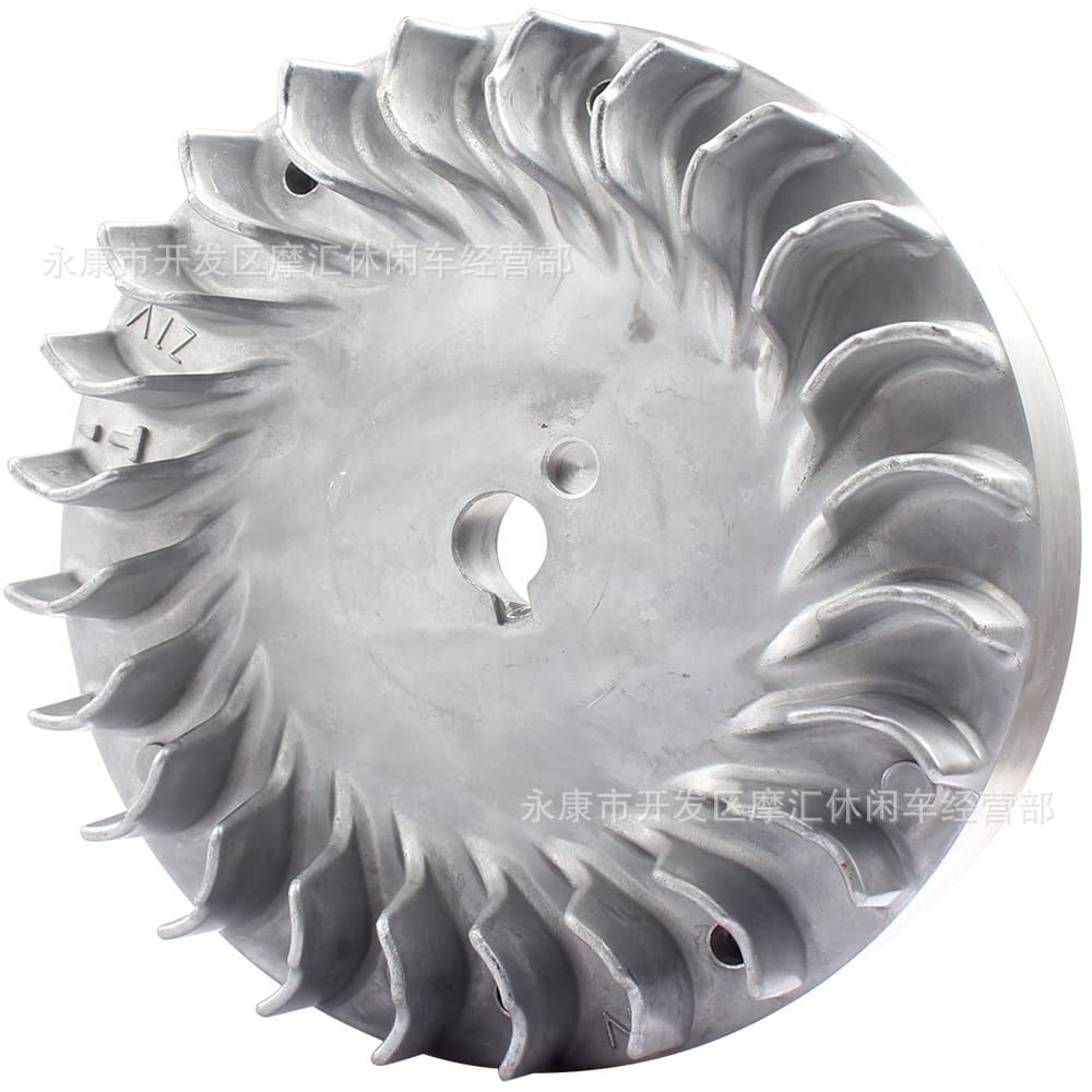 Lawn Mower Engine Parts Compatible with HA GXV160 HRJ216 Flywheel Magneto Fan Blade