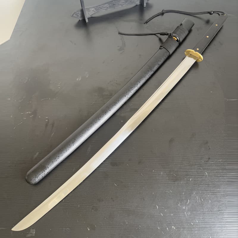 5160 Spring Steel Tactical Samurai Sword Katana Tachi Unsharpened