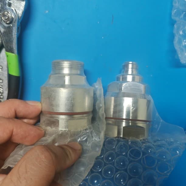 N-K1-1/4 leaky cable connector, NF-1-1/4 feeder connector, N-K5/4 7/16DIN port connector