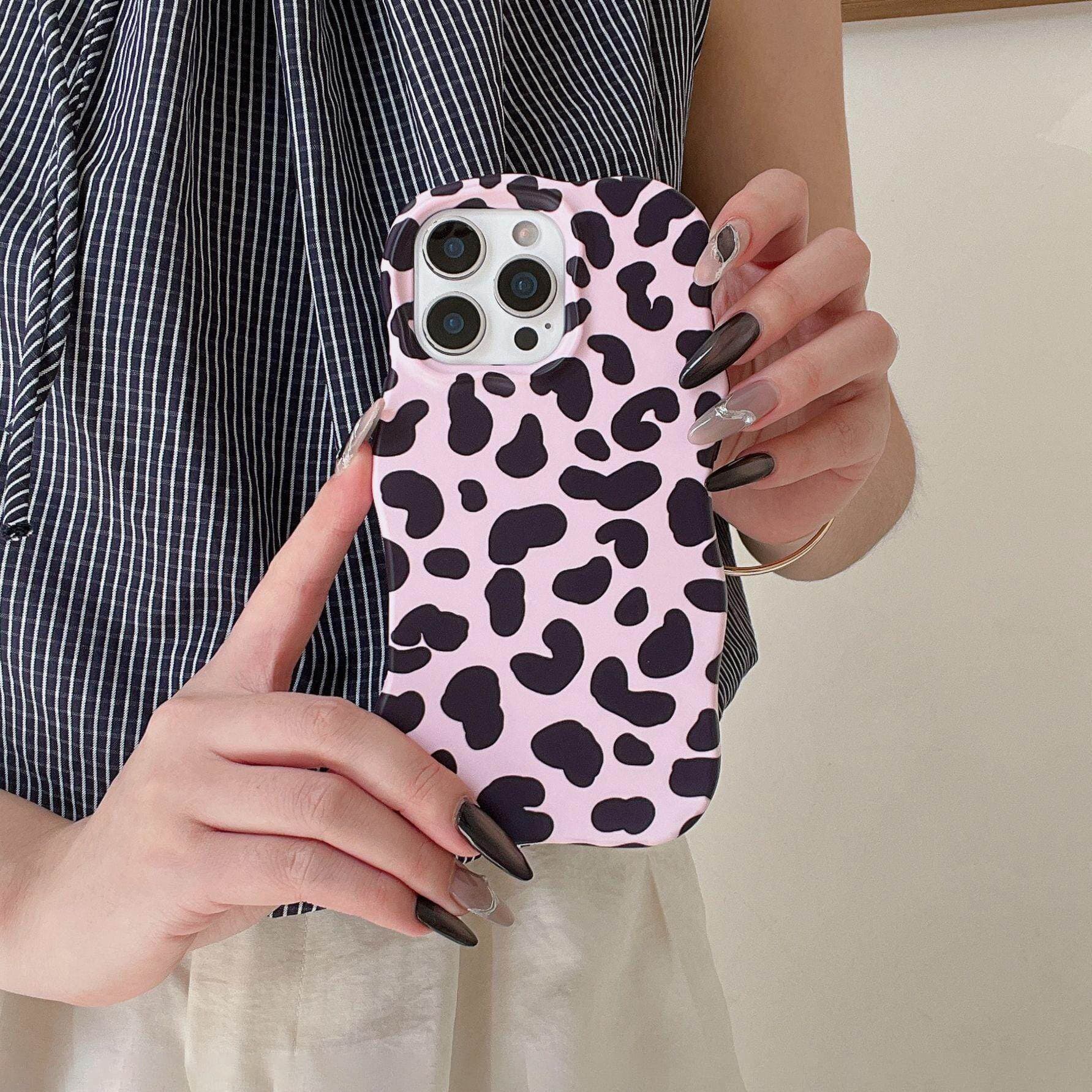 Cross-border Hot-Selling MagSafe Phone Case Wave Film 2-in-1 Glossy Phone Case Compatible with Multiple Apple and Android Models