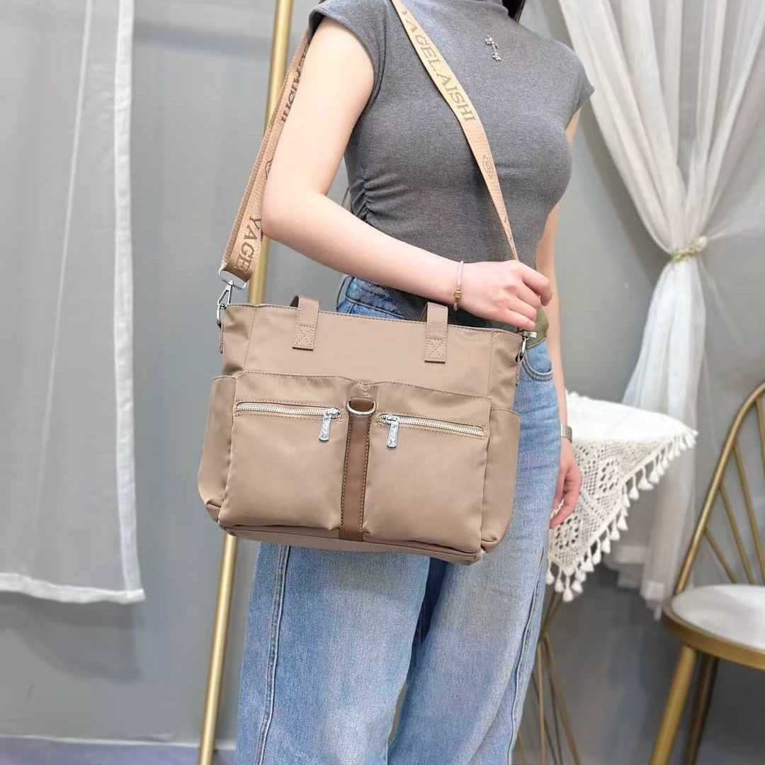 Yagelaisi Women's Bag 2025 New Cross-border Wholesale Shoulder Bag Oxford Cloth Handbag Crossbody Trendy Women's Casual Bag