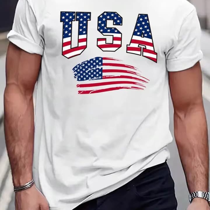 Spring and summer new style Yunduo cotton solid color short-sleeved T-shirt round neck casual men's T-shirt travel men's short-sleeved T-shirt