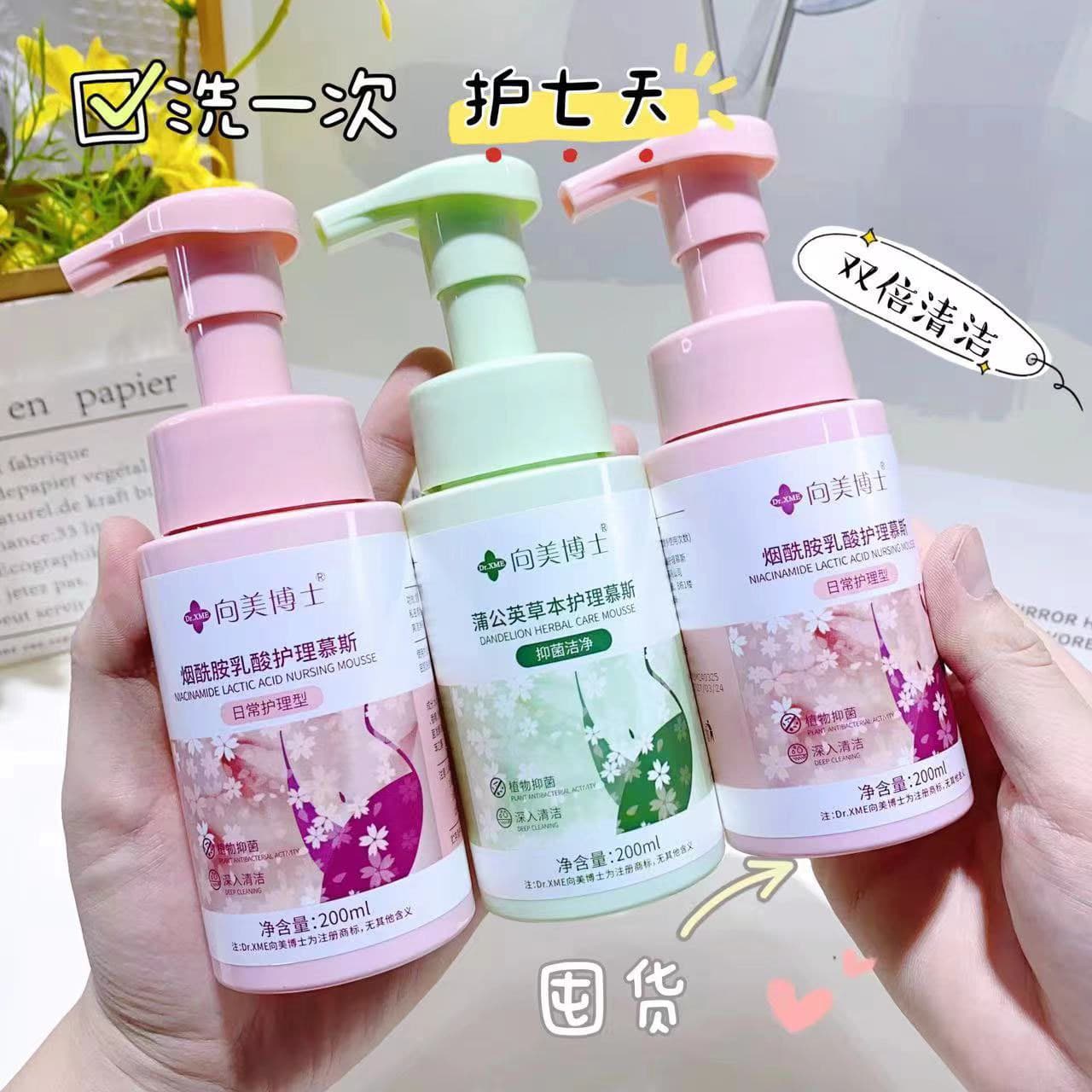 Tiktok-Style Intimate Wash, Gentle Cleansing, Deodorizing, and Fragrance-Retaining Mousse for Private Area Care, in Stock for Dropshipping