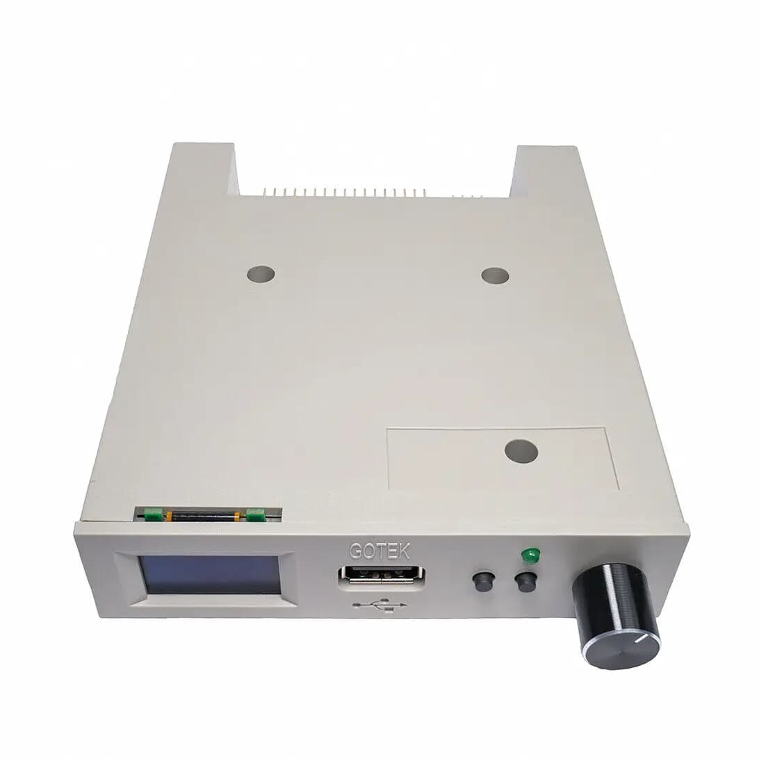 New SFR1M44-U100LQD-435 floppy disk emulation drive with cache, no formatting required.
