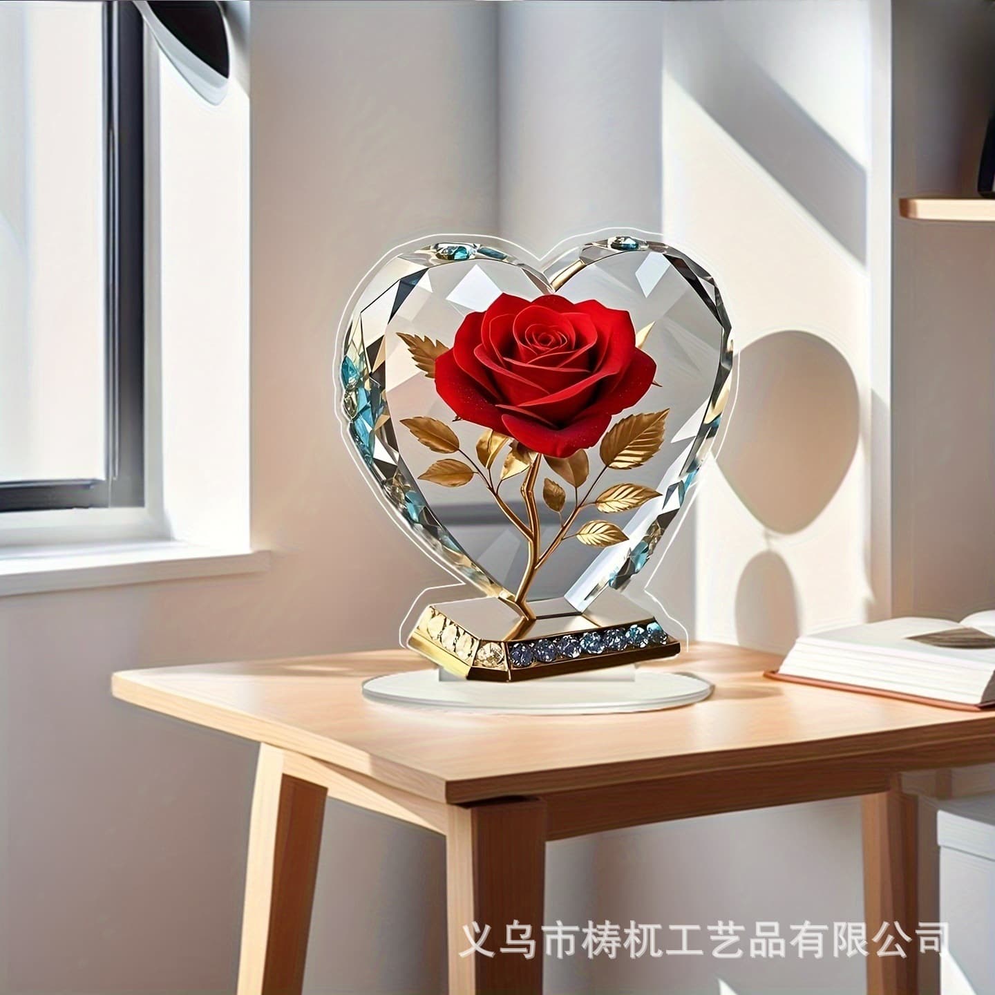 Acrylic Color Printing Desktop Decoration Ornaments Centerpiece Home Office Supplies Multiple Shapes Creative