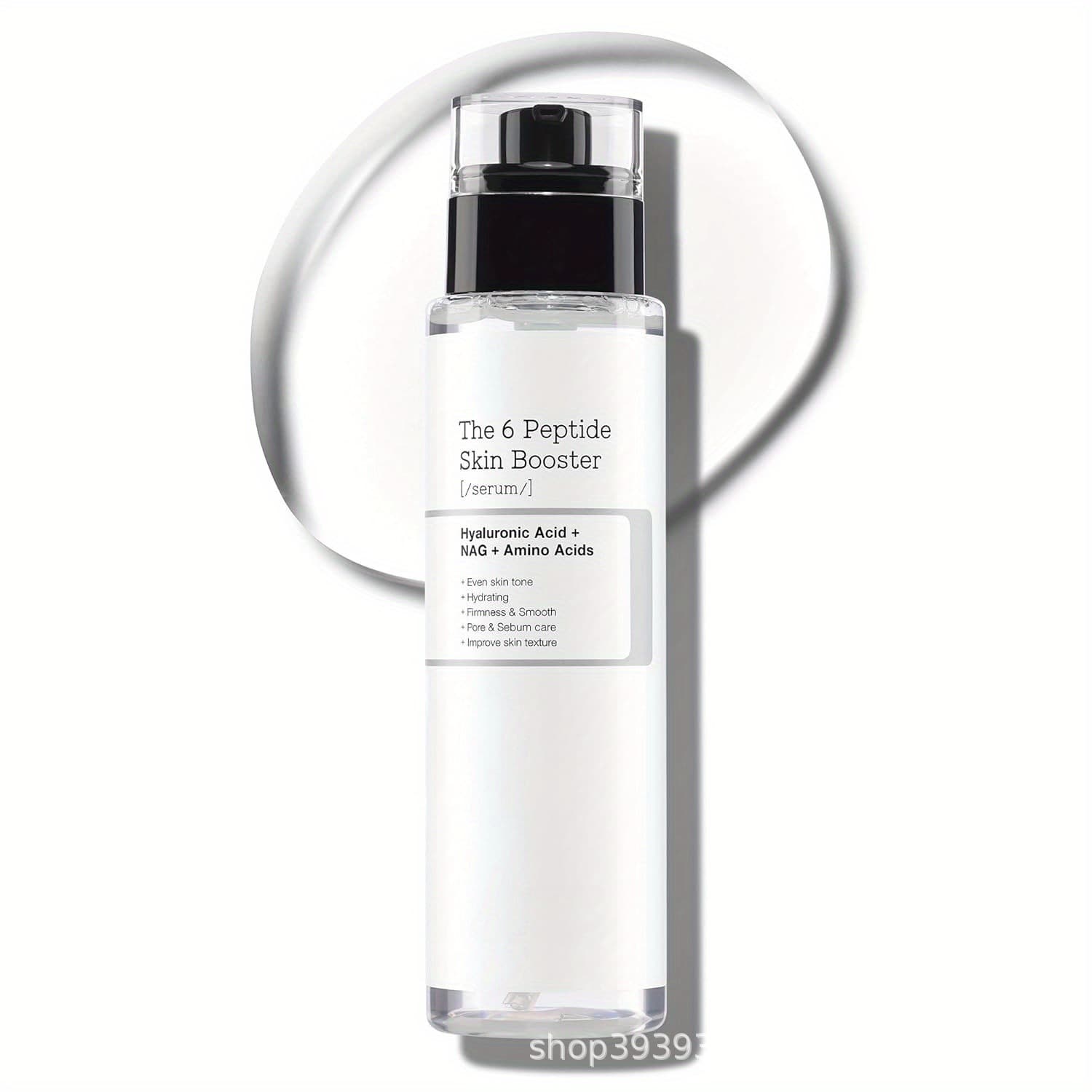 Peptide Collagen Boosting Toner Serum with Niacinamide and Hyaluronic Acid for Skin Renewal and Firming Face Serum