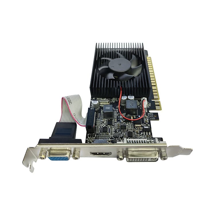 Negotiable New GT610 1GB DDR3 Independent Graphics Card GPU Small Chassis Graphics Card Low Profile Card Display Card HDMI