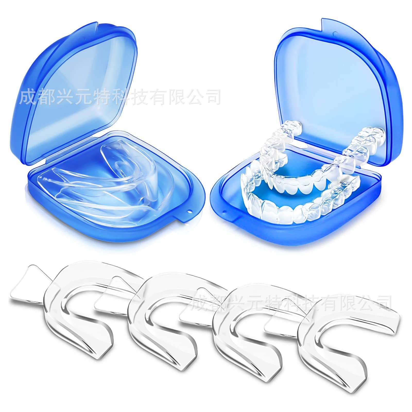 Cross-border Wholesale Universal Thermoplastic Mouth Guard Sleep Mouth Guard Anti-Grinding Teeth Guard Sports Braces