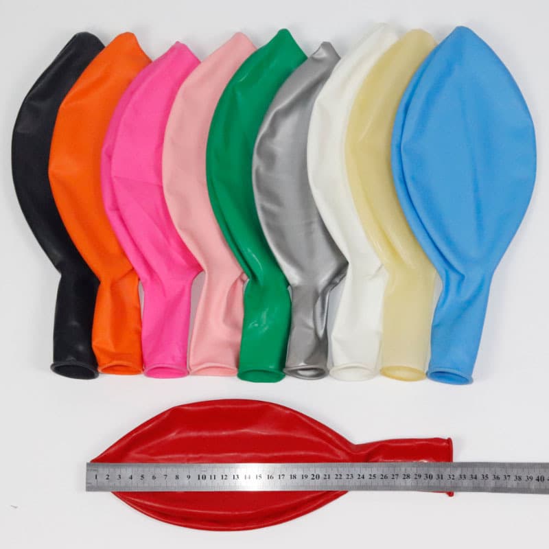 In Stock 36-inch Round Latex Balloons, Thickened Floor Burst Balloons, Large Balloons for Bar KTV Decoration Wholesale
