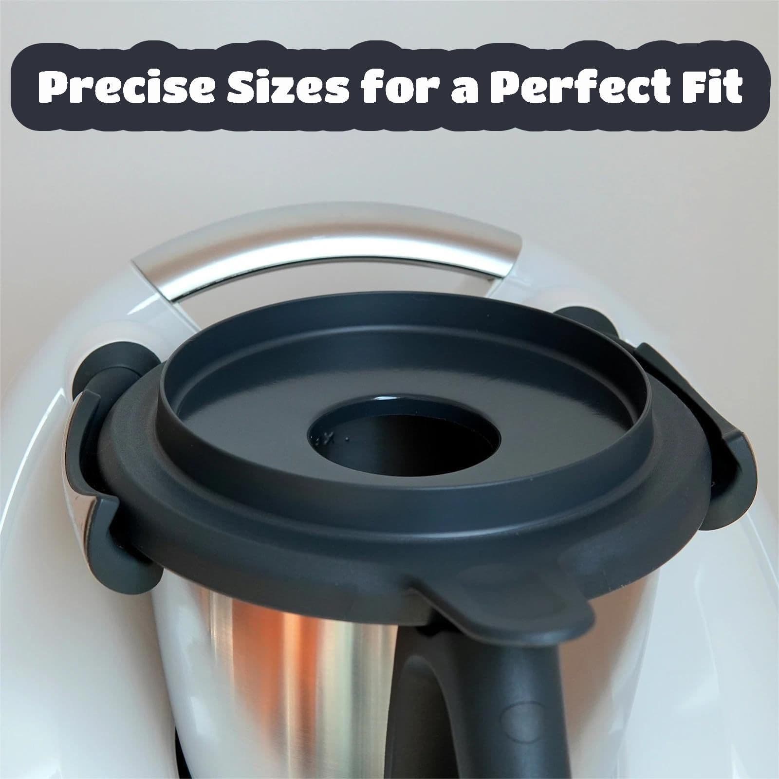Silicone Sealing Lid for Thermomix TM5/TM6 Mixing Bowl Cover, Food Processor Accessory, Anti-Overflow and Anti-Splash