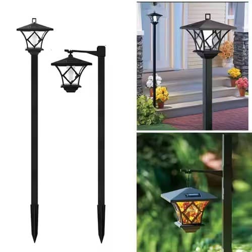 1.5M/1.7M Solar Garden Light, High Pole Street Light, Guide Light, Solar High Pole Ground Insert Light