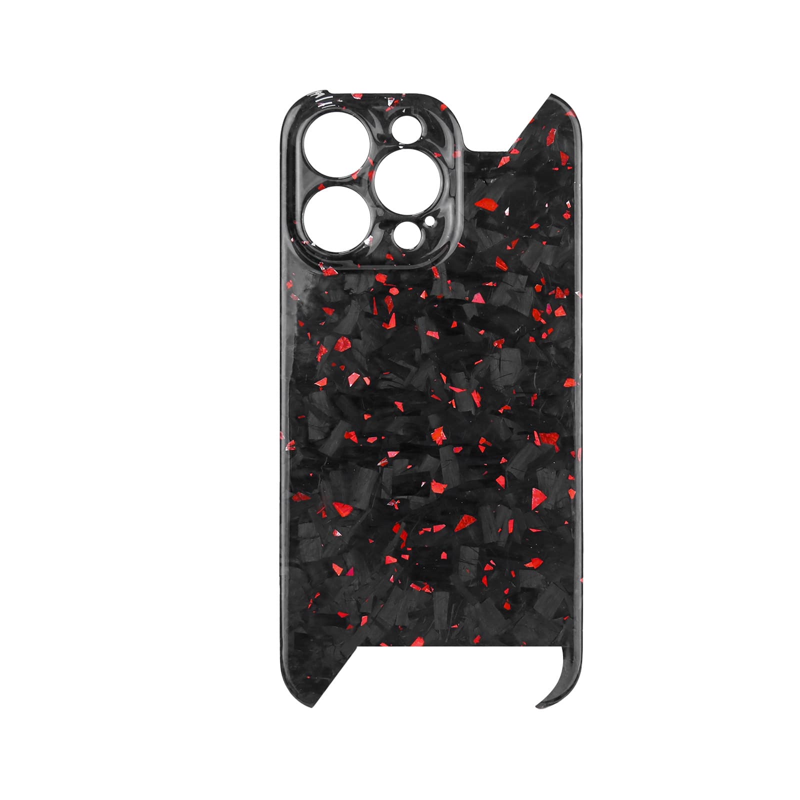 For iPhone 16 Plus Color Forged Pattern Phone Case Apple 16 Pro Max Carbon Fiber Protection
