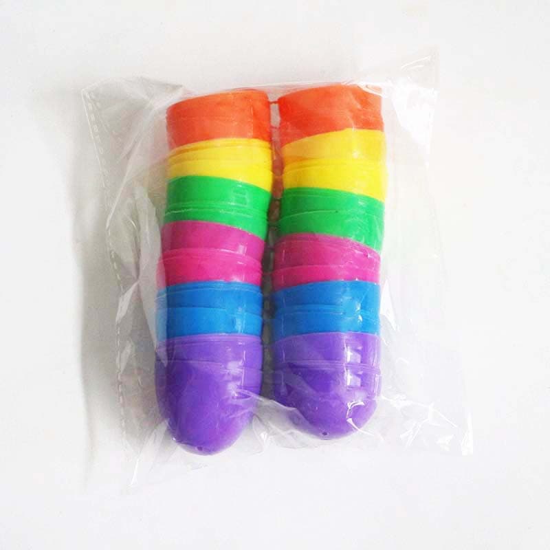 4*6 Openable Twist Capsule Easter Egg Realistic Egg Kids Kindergarten Street Stall Toy Painting Model