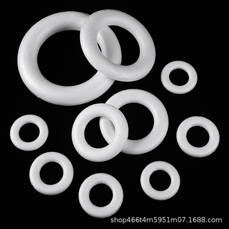 Foam Circle Polystyrene Ring Wedding Wreath Donut DIY Factory Direct Supply Handmade 520 Valentine's Day Gift